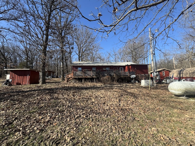 view of rear view of house