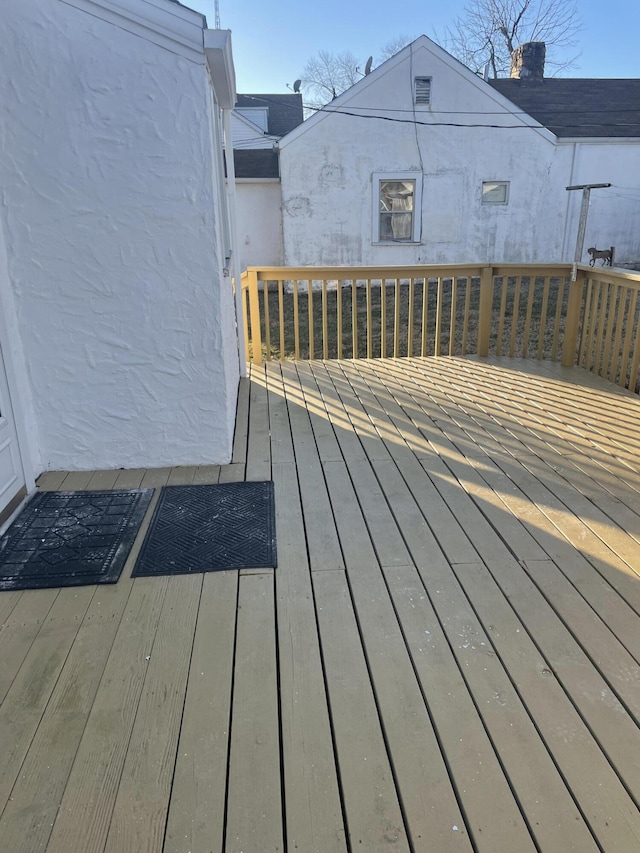 view of deck