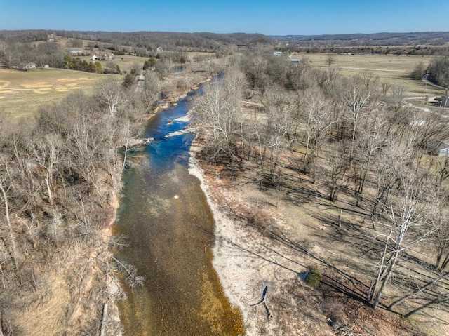 21 Meadow Brook Ln, Anderson, MO 64831 - drone / aerial view featuring a water view
