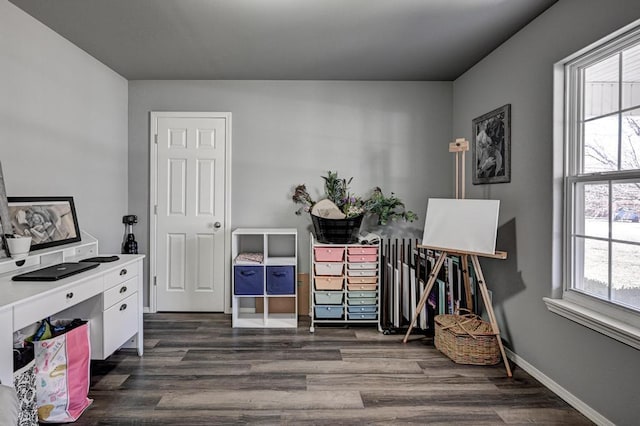 21 Meadow Brook Ln, Anderson, MO 64831 - office with dark hardwood / wood-style floors