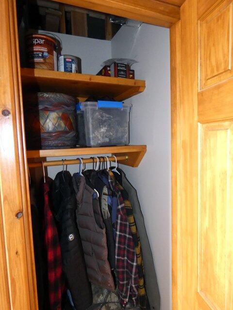 view of closet