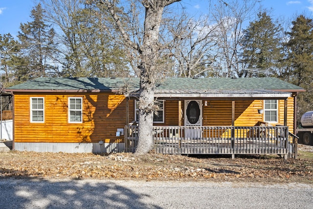 view of cabin