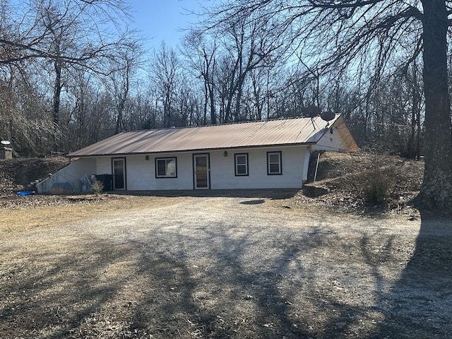 view of ranch-style house