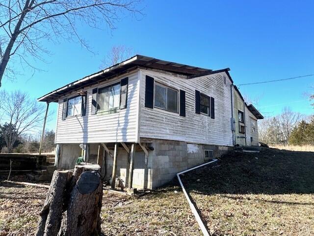 view of property exterior