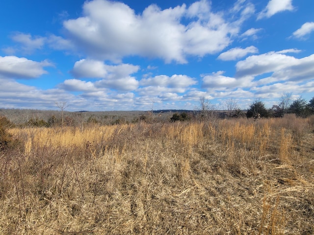 view of landscape with a rural view