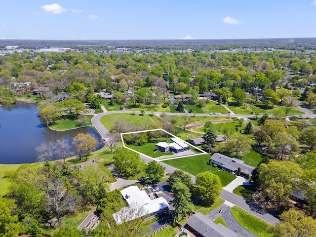 2860 E Southern Hills Blvd, Springfield, MO 65804 - aerial view featuring a water view
