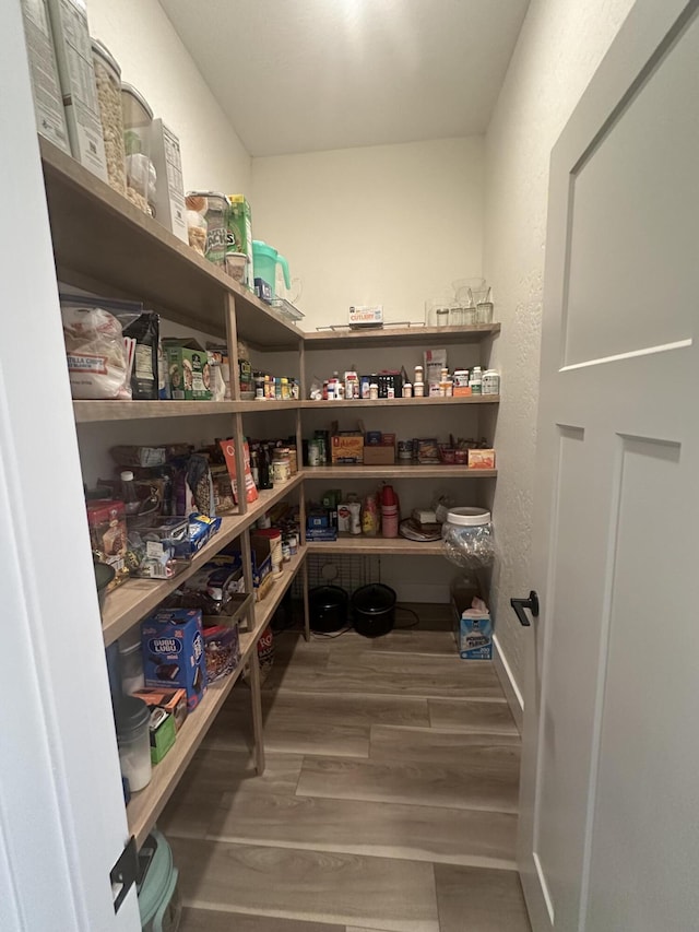 view of pantry