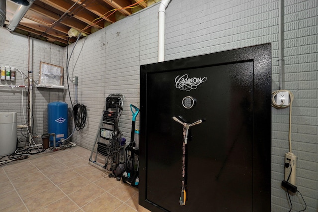 view of utility room