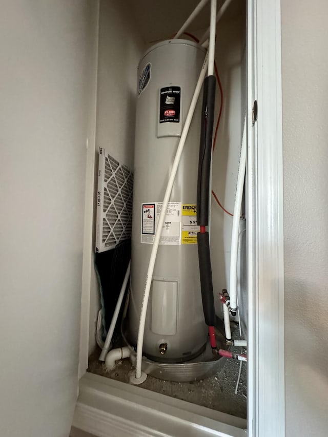 utilities with electric water heater