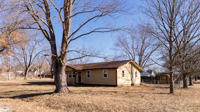 view of side of home