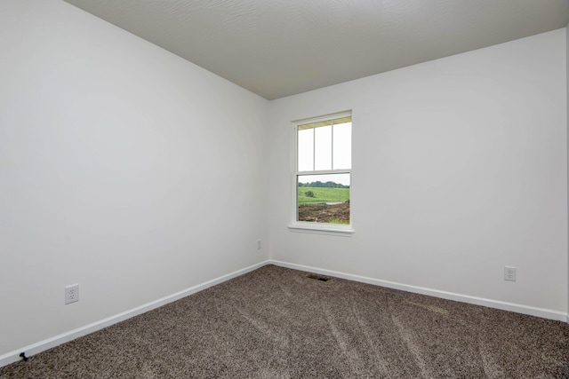 unfurnished room featuring carpet floors