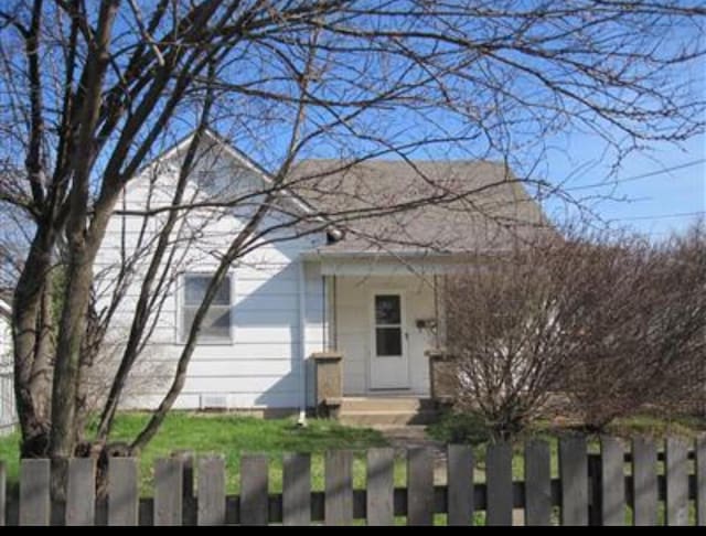 view of bungalow-style home