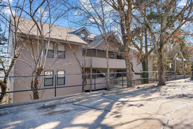 view of rear view of property