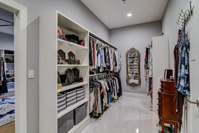 view of spacious closet