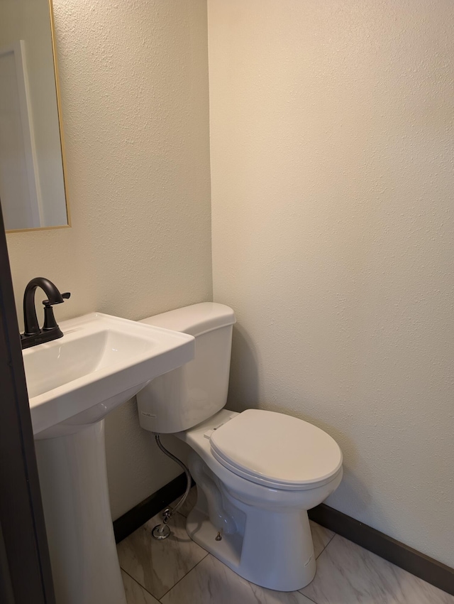 bathroom with toilet