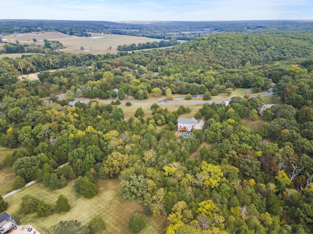 aerial view