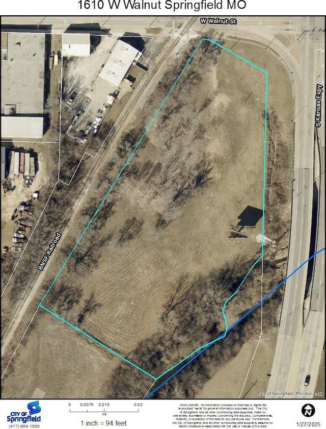 1610 W Walnut St, Springfield MO, 65806 land for sale