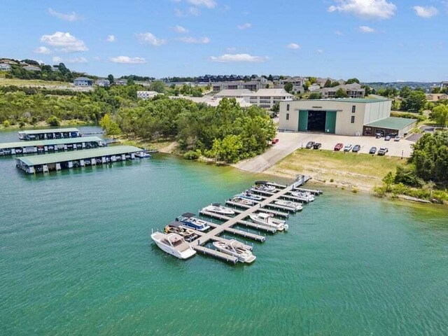 135 Upper Emerald Bay Cir Unit G-5, Hollister, MO 65672 - bird's eye view with a water view