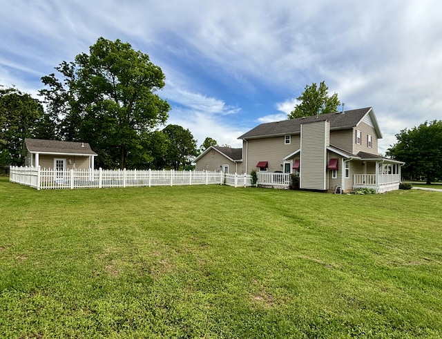 1352 Deer Ln, Mount Vernon, MO 65712 - view of yard
