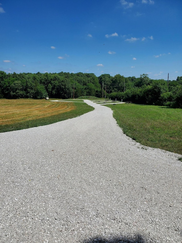 view of road