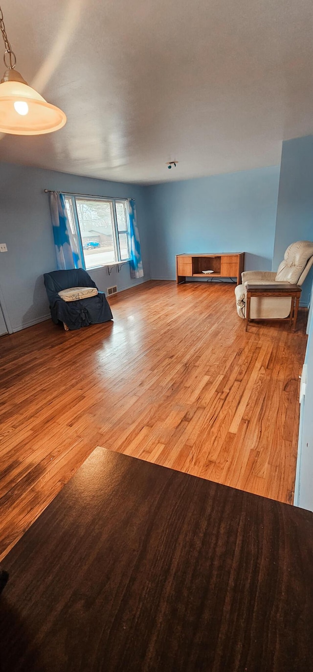 interior space featuring light hardwood / wood-style flooring