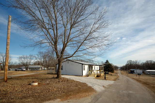 view of property exterior