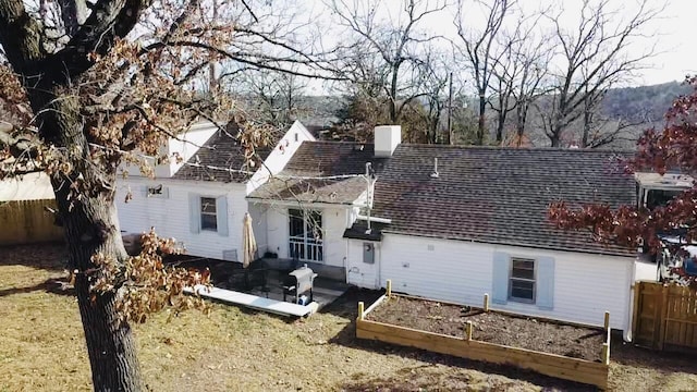 view of rear view of house