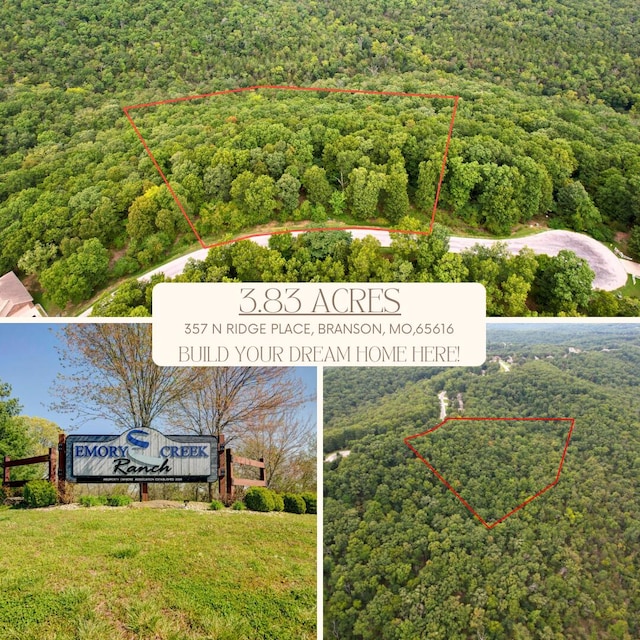 357 N Ridge Pl, Branson MO, 65616 land for sale