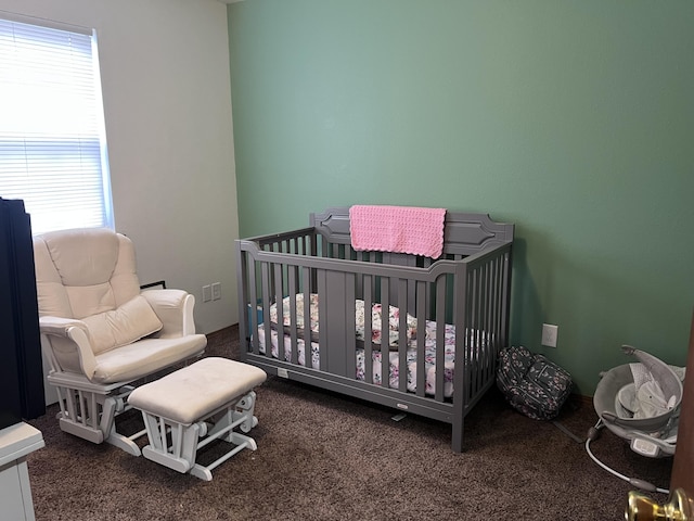 bedroom with carpet flooring