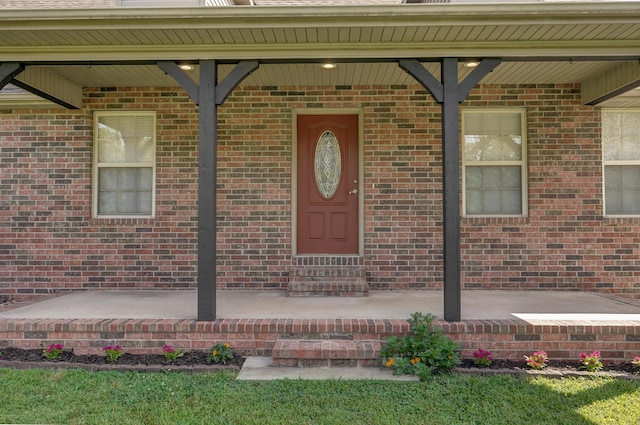 view of entrance to property