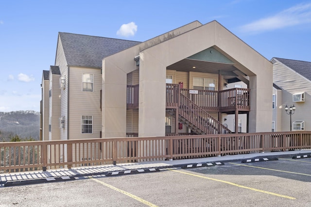 view of property with a mountain view