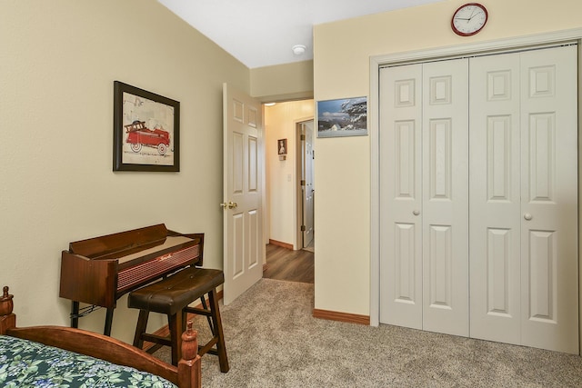 miscellaneous room featuring carpet floors