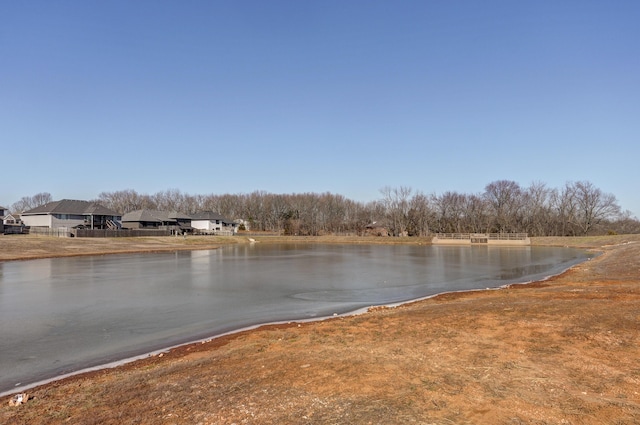 property view of water