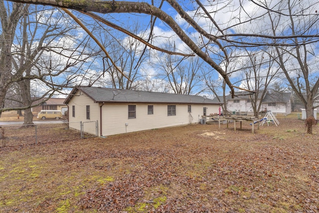 view of rear view of house