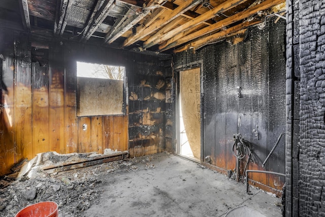 miscellaneous room featuring concrete floors