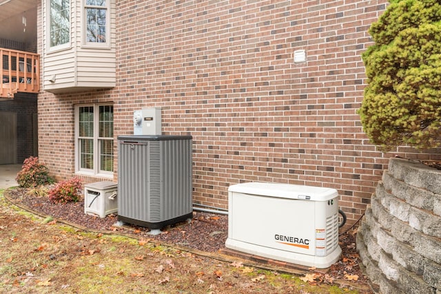 exterior details featuring central air condition unit