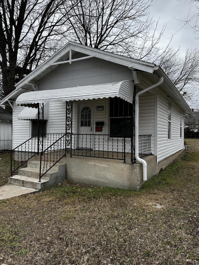 view of bungalow-style house