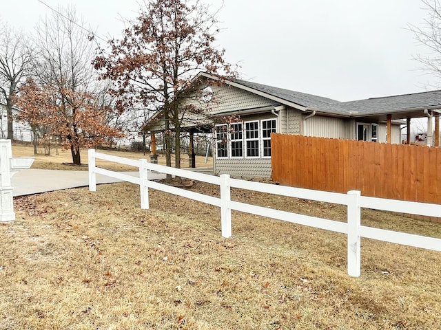 view of property exterior