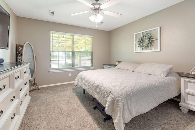 130 A St, Taneyville, MO 65759 - carpeted bedroom with ceiling fan