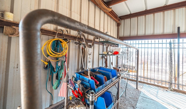 view of utility room