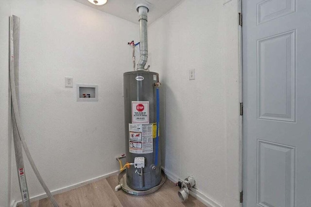 utilities featuring water heater