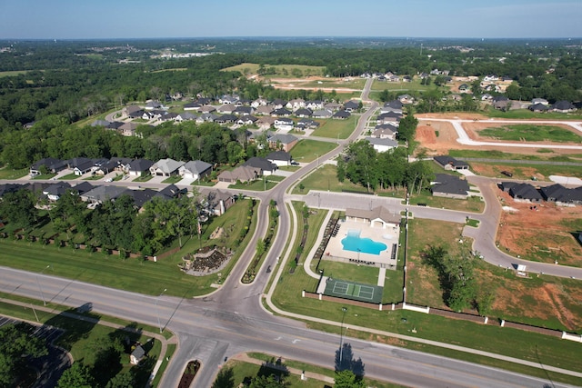 bird's eye view