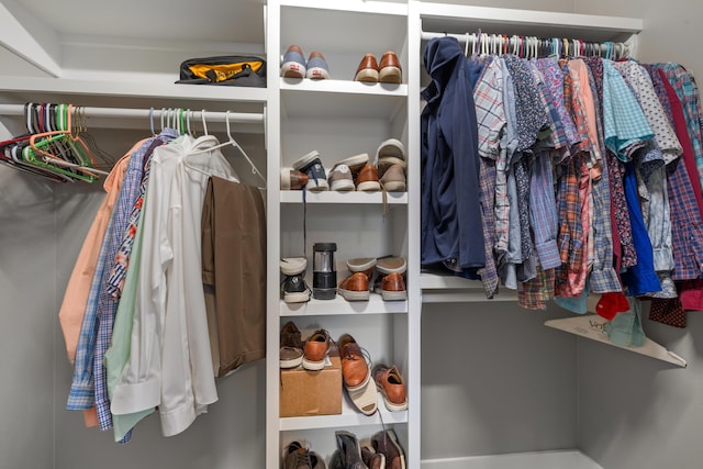 view of spacious closet