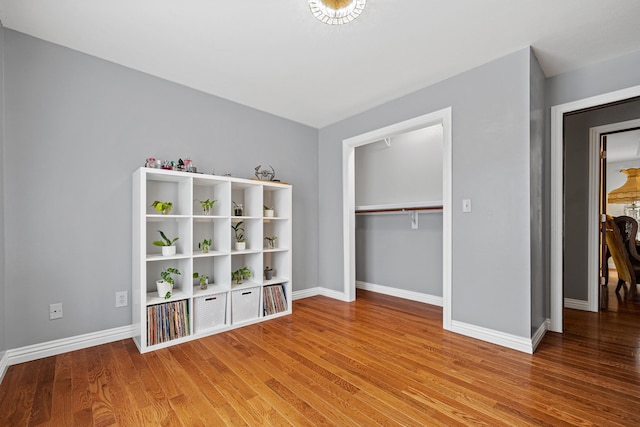 interior space featuring light hardwood / wood-style flooring