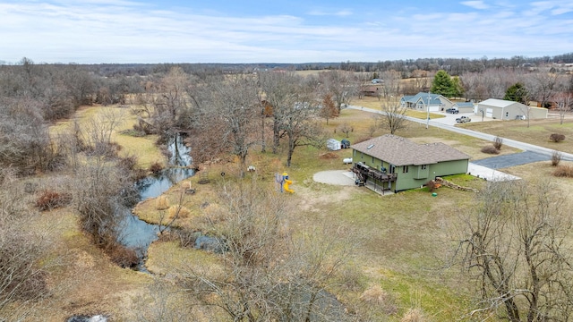 drone / aerial view