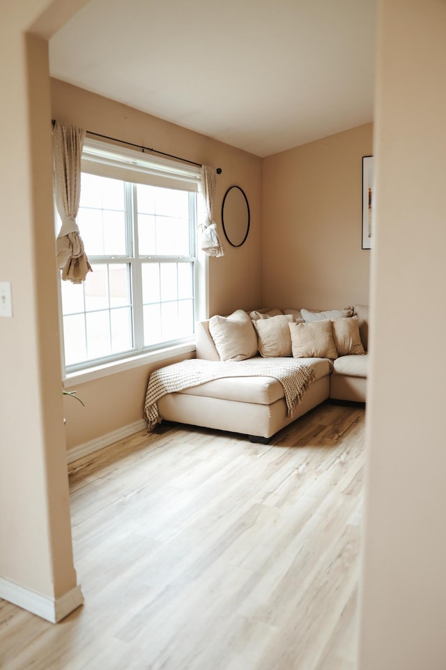 1610 Jon St, West Plains, MO 65775 - living room with baseboards and wood finished floors
