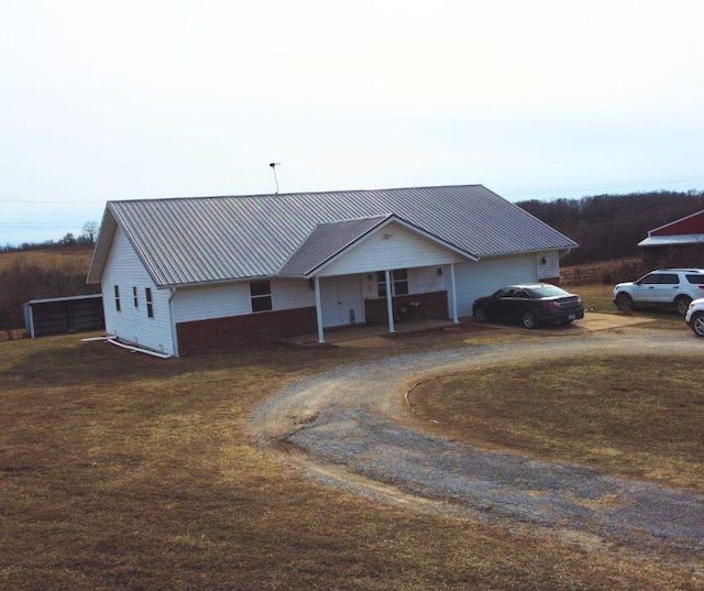 view of ranch-style house