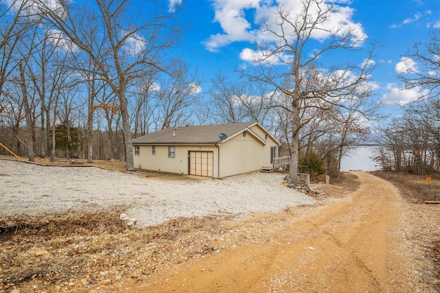 view of rear view of house