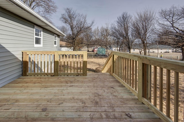 view of deck