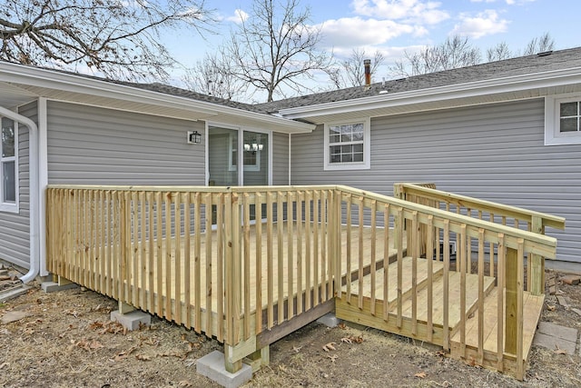 view of deck